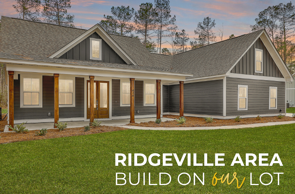 Ridgeville Area Build On Our Lot