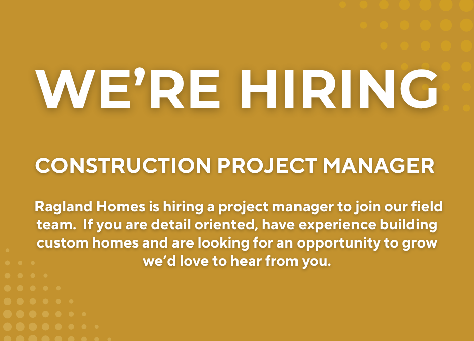 Hiring: Project Manager
